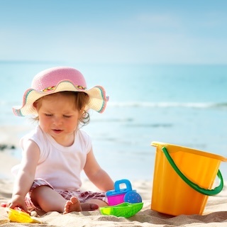 verre reis met baby