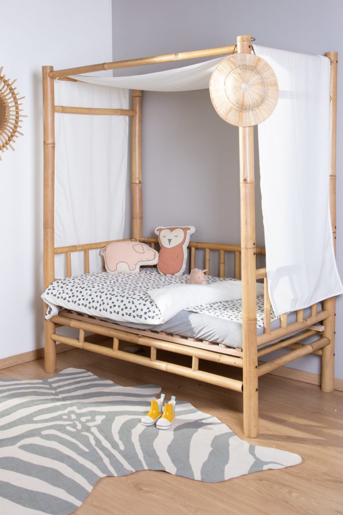 bamboe bed kinderkamer childhome