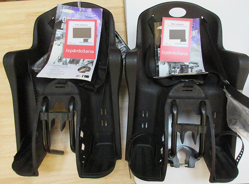 Waarschuwing Fietsstoeltje Bicycle Gear front bicycle seat A.I.&E., bq Waarschuwing Fietsstoeltje Bicycle Gear front bicycle seat A.I.&E., bq