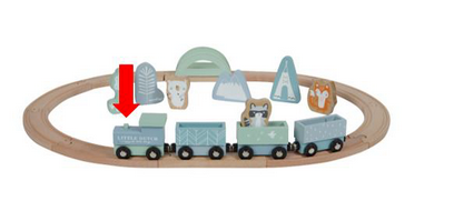 veiligheidswaarschuwing trein little dutch