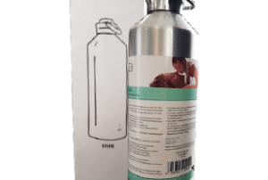 veiligheidswaarschuwing kruik label plus