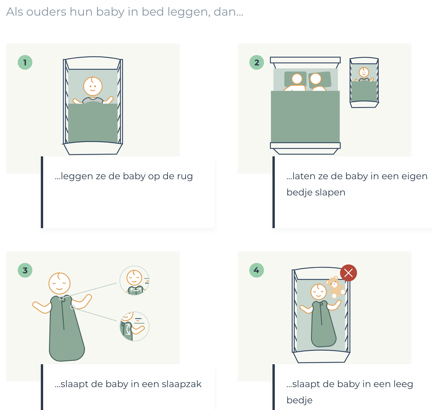 4 van veilig slapen