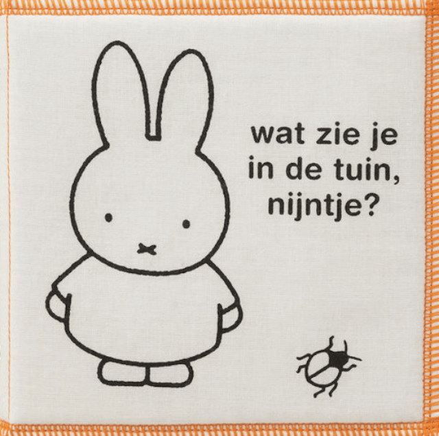 nijntje stoffen boekje