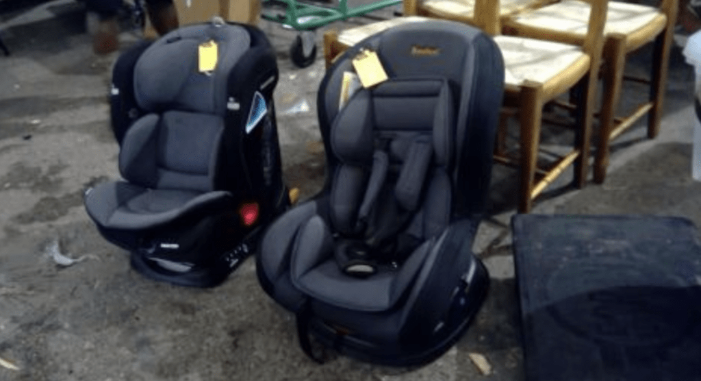 onderzoek tweedehands autostoelen