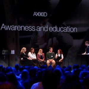Axkid child safety conference rearwards facing carseat