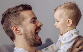 kind lijkt op vader